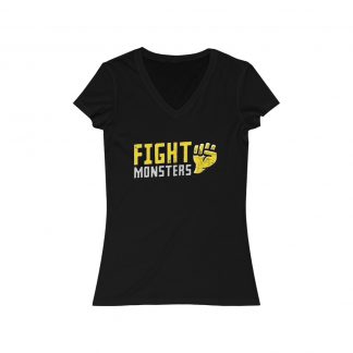 Women's Jersey Short Sleeve V-Neck Tee
